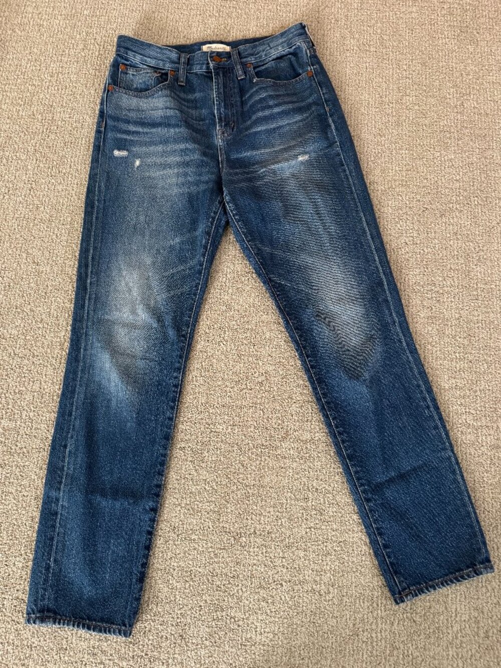 Madewell The Perfect Vintage Jean, Medium Wash, Size 28